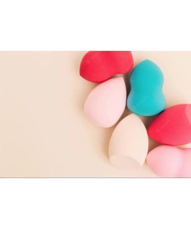 NOTCH Egg Shape Makeup Puff Sponge Blender - 5 Shapes for Flawless Makeup Application | International Shipping Available - Buy Online on GoSupps.com
