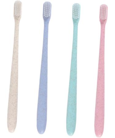 Minkissy Travel Toothbrush Set - 4 Boxes 8 Pieces - Portable Toothbrushes & Cases for On-the-Go Hygiene - Buy Online on GoSupps.com