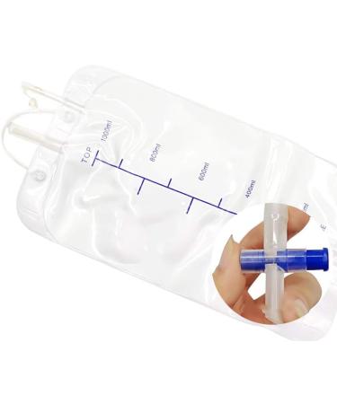 Reusable Silicone Urine Collection Bag System for Bedridden Women - Portable & Wearable Urinary Drainage Solution | 2 Bags Included - Buy Online on GoSupps.com