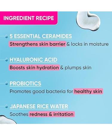 Dot.&.Key Ceramides Moisturizer | Hyaluronic Intense Hydration & Skin Strengthening | Probiotic & Rice Water Barrier Repair Cream - Buy Online on GoSupps.com