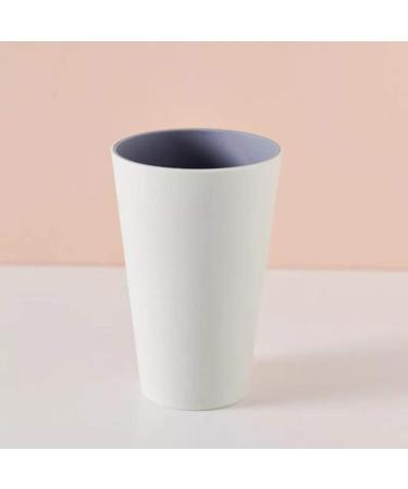 TOPBATHY Simple Bathroom Cup - Stylish Family Toothbrush Tumbler - White | International Shipping - Buy Online on GoSupps.com
