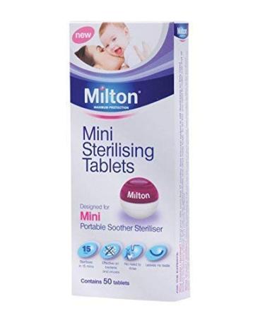Milton Mini Sterilising Tablets 50Pk
