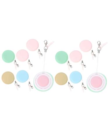 Healvian 12 Pcs Phone Screen Wiper Phone Screen Cleaner Eyeglasses Wiper Laptop Computer Smartphones Mobile Hanging Screen Cleaning Pads Cloth for Phone Screen Phone Cleaning Cloth Car Lens Random Colorx2pcs 3.5X3.5X1.6CMx2pcs