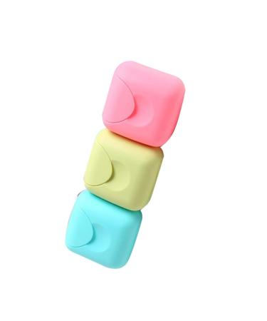 Ciieeo 3pcs Box Soap Holder Soap Box Handmade Soap As Shown 7cm*7cm*4cm