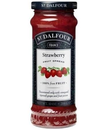 St Dalfour Jam Pick N Mix - Create Custom Jam Combo with 21+ Flavours | Apple & Cinnamon Black Cherry Blackberry Blackcurrant | 2 Pack (284g) - Perfect Jam Gift Set for Jam Lovers - Buy Online on GoSupps.com
