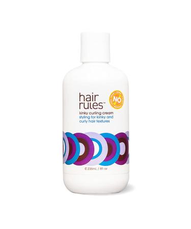 Hair Rules Kinky Curling Cream - Paraben & Sulfate Free for Curly/Wavy Hair 8oz - Buy Online on GoSupps.com