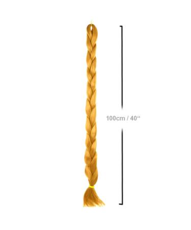 Buy Mybraids 2m Long Premium Dark Blonde Braid Hair for Rasta Dreads Crochet Twist & Box Braids - Perfect for Stunning Braiding Hairstyles - Buy Online on GoSupps.com