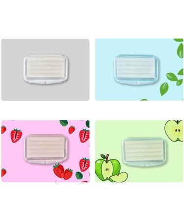 Premium Dental Wax for Braces & Aligners - 5 Food-Grade Strawberry Strips in Storage Box - Buy Online on GoSupps.com