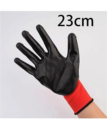 ESASAM Cleaning Gloves Cut-proof Gloves Coated Palm Thick Wear-resistant Anti-cutting Gloves Anti-skid Oil-resistant Rubber Household Gloves - Buy Online on GoSupps.com