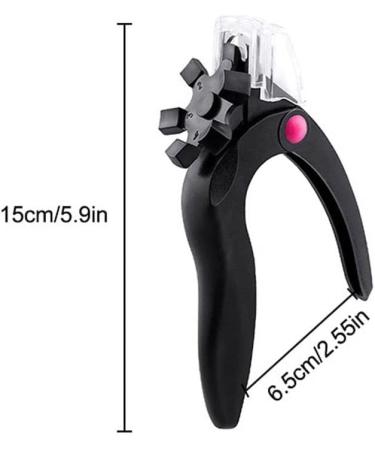UNbit Nail Clipper Professional Nail Clipper Triple Cut Tip Cutter Measuring Dial Nail Tip Cutter Manicure Tools - Buy Online on GoSupps.com