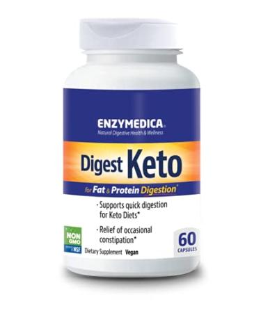 Enzymedica Digest Keto 60 Capsules