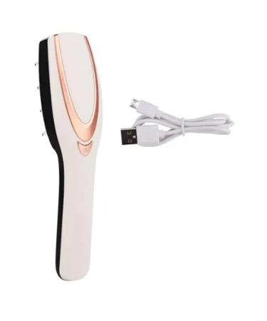 Watera 3-in-1-phototherapy LED massage comb vibrating head massage brush rechargeable scalp anti-hair failure relief of hair growth simple installation easy operation