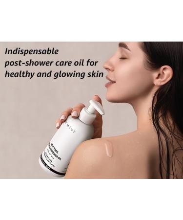 In-Shower Body Conditioner | 2-in-1 Wet Skin Moisturizer & Bath Oil for Soft Skin | Peppermint & Tea Tree Muscle Recovery | Spa Self Care Gift - Buy Online on GoSupps.com