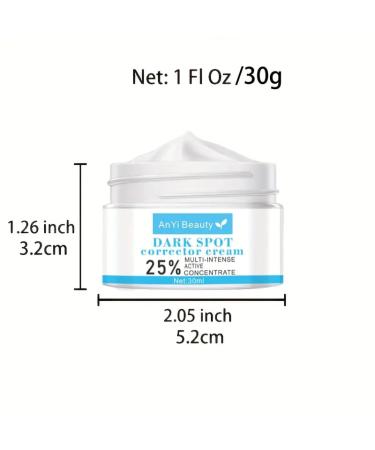 Dark Spot Correcting Cream for Face & Body | Youthful Skin for Men & Women | 1oz - Buy Online on GoSupps.com