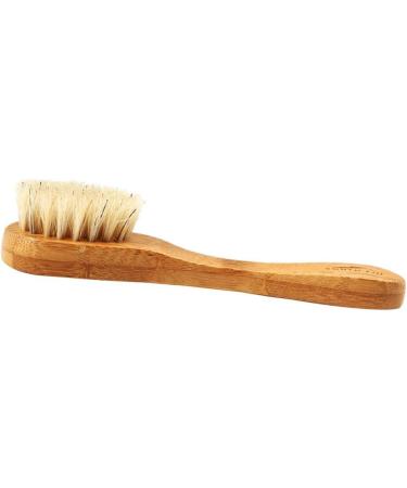 Cleansing Dry Skin Exfoliating Facial Brush Scrubber Bamboo Handle + - Buy Online on GoSupps.com