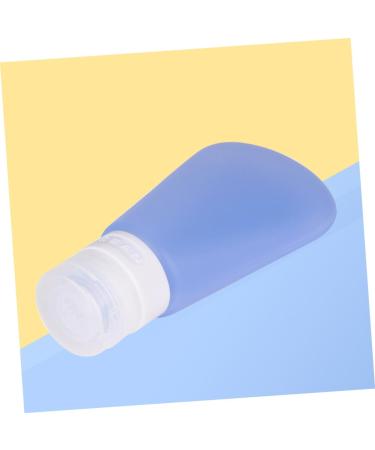 DOITOOL 2pcs Shampoo Disposable Bottles Silicone Leakproof Containers Shower Gel Bottle Storage Travel Bluex2pcs Size 1x2pcs - Buy Online on GoSupps.com