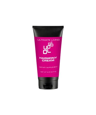 Ultimate Living Harmony Cream | Progesterone Cream for Women with Chaste Tree Berry Aloe & Chamomile Extract | Menopause Support Menstrual Cramps Muscle Soreness Headaches & Hot Flashes | 2.5oz