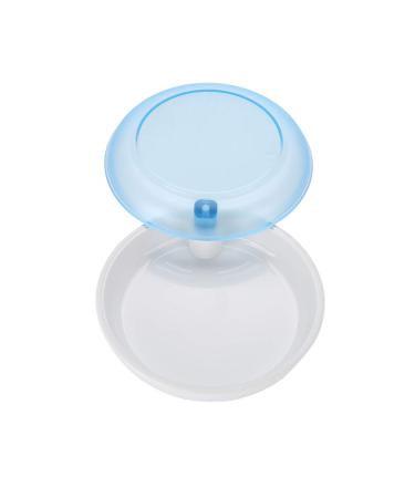 Tooth Protection & Cosmetic Tooth Storage Box - Portable Rotatable Holder for Dentures | Cute Designs in Blue - Buy Online on GoSupps.com