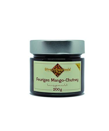 Orchards fiery Mango Chutney - 200 g - Hearty aromatic sauce for grilling for the fondue to the raclette to the kase to rice ...