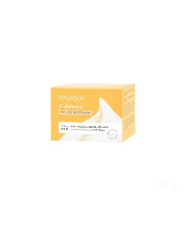 Buy WARDAH C-Defense Mousse Moisturizer 30g - Hydrating & Brightening | Fast International Shipping - Buy Online on GoSupps.com