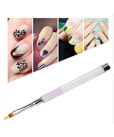 Uddiee Diamond Line Ombre Brush I Nail Art Comb with Rhinestones for Perfect Color Gradients & Baby Boomers International Shipping Available - Buy Online on GoSupps.com