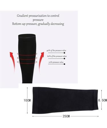 JosuE Royalaura Medical Grade Compression Socks - Yellow Calf Sleeve | One Size | Best International Shipping - Buy Online on GoSupps.com