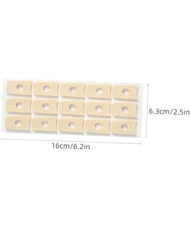 GLEAVI 4sheets Latex Corn Stickers Toe Corn Remover Cushions Pads Corn Shoes Sticker Silicone Gel Feet Corn Pad Toe Corn Cushions Foam Stickers Gel Corn Foot Patch Latex Sponge Emulsion - Buy Online on GoSupps.com