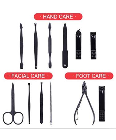AKEROU Professional Luxury 8 In 1 Manicure & Pedicure Kit for Men - Nail Clippers & Grooming Set (8PCS) - Buy Online on GoSupps.com