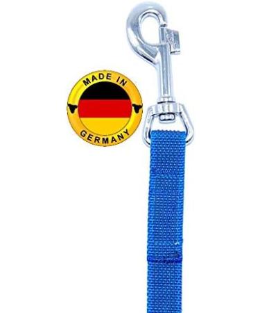 Twinkys Dog Style Tow Leash - 20mm Wide 15m Long Rubberized For Dogs Up to 50kg - Made in Germany - Blue - Buy Online on GoSupps.com