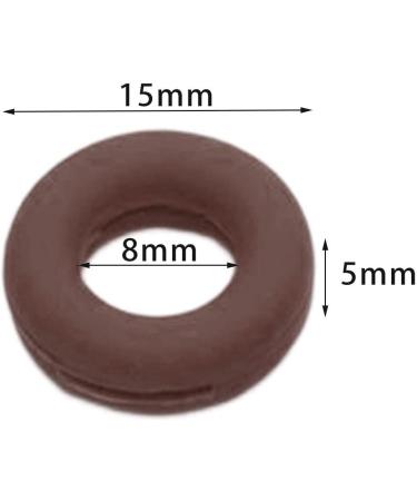 Amagogo 2 Pack Eyeglass Ear Grips - Comfortable Brown Ear Hook Temple Tip Protective Covers - Buy Online on GoSupps.com