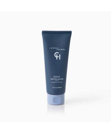 Comme Homme Scalp Exfoliator for Bald Men deep cleans unclogs pores improves skin texture and reveals healthy vibrant skin great for pre-shave use 5 Fl Ounces