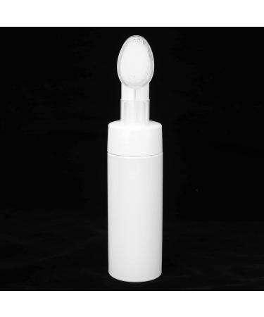 OKAT Empty Foam Bottle with Brush Silicone Brush Head Facial Cleanser Foaming Bottle Fastening Pump Head for Cleanser Bottling(#3) - Buy Online on GoSupps.com