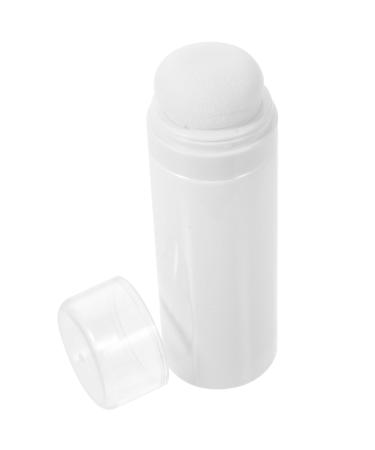 ibasenice 2pcs Powder Puff Box Powder Puffs for Face Powder Talcum Powder Dispenser Baby Powder Bottle Filling Whitex2pcs 14.8X4.8X4.8CMx2pcs