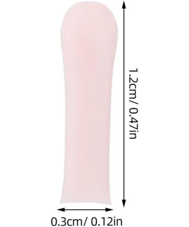 FRCOLOR 10pcs Ear Spoon Tips Ear Cleaner Replacement Tips Silicone Ear Wax Picker Cover Ear Spoon Sleeves Ear Wax Removal Tips Sleeves for Teens Adults Pink - Buy Online on GoSupps.com