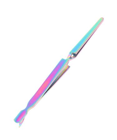 Stainless Steel Nail Shaping Tweezers Pinch Nail Tool for Acrylic UV Gel Tips C Curve Pinchers Sculpture Clip Multicolor