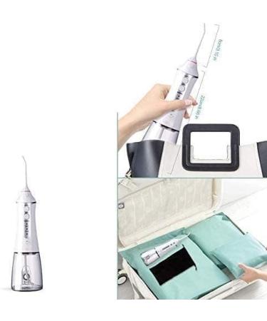 Buy Cordless Water Flosser 300ML - Portable Dental Oral Irrigator | Rechargeable Teeth Cleaner with 3 Modes - Space Saving Design - Buy Online on GoSupps.com