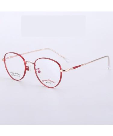 Zhuyiqz Retro Round Computer Readers Anti Blue Lights Reading Glasses Anti UV Incredible Glasses Flat Lighting Spots for Women/Men (Color: C3 Size: +200) +200 C3