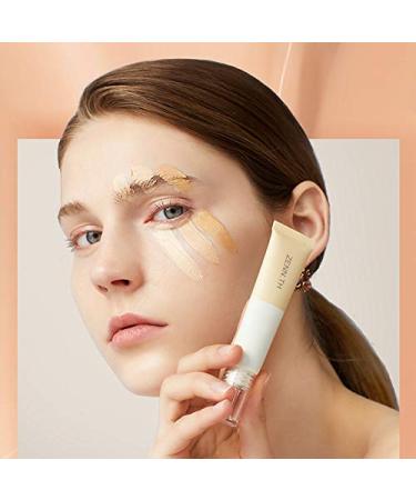 ZENN.TH All Day Perfecting Full Coverage Foundation (02) - Conceals Acne, Pores, Light Weight Liquid Formula for Flawless Skin - Buy Online on GoSupps.com
