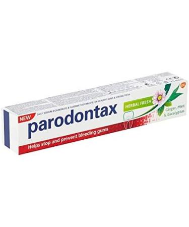 Buy 2 x Parodontax Herbal Fresh Toothpaste 75ml - Prevent Bleeding Gums | International Shipping - Buy Online on GoSupps.com