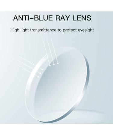 Buy Kachawoo Blue Light Blocking Eyeglasses - Vintage TR90 Matte Black Frame for Eye Protection | International Shipping Available - Buy Online on GoSupps.com