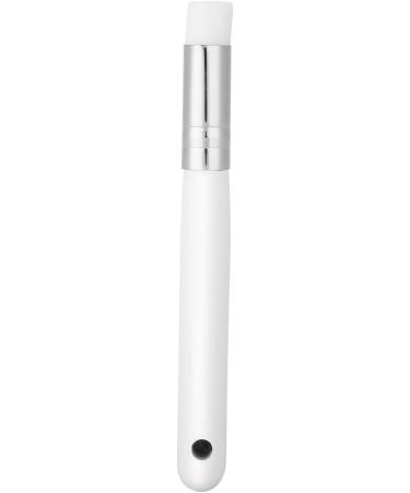 Soft Lash Extension Cleaning Brush Eyelash Cleaning Brush Convenient Brush for Lash Foam(White Rod Silver) - Buy Online on GoSupps.com