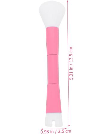 minkissy Nose Shadow Powder Brush Blush for Cheeks Cosmetic Brush Makeup Blending Brush Makeup Brush Makeup Supplies Concealer Brush Aluminum Tube Pink Miss Double Head Makeup Tools - Buy Online on GoSupps.com