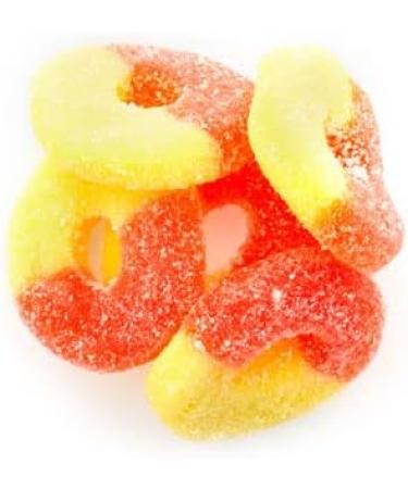 Yupik Gummy Sour Peach Rings 1 kg Gluten-Free Fruity Peach Flavor Sugary Coating Chewy Gummies Fun Treat Sweet Candy Delicious Snack Ideal for Gifting Holidays & Baking Sour Peach 1 kg (Pack of 1) - Buy Online on GoSupps.com