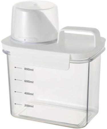 Gbtdoface Washing Powder Storage Laundry Powder Storage Airtight Detergent Dispenser Multi-Purpose Washing Powder Dispenser Washing(2300ML) - Buy Online on GoSupps.com