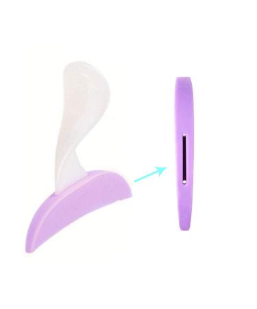 Lnimikiy razor template silicone private razor trimmer line heart bikini triangle sexy female secret intimate shaping tool shame (line)