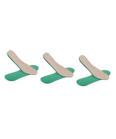 3 Pairs Breathable Sports Insoles Absorption Insoles Breathable Shoes Insoles Leather Shoes Insoles Pigskin Shoes Pad/835 12345 As Shown