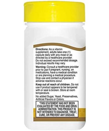 21st Century Biotin 5000 mcg Capsules 2 Count 220 Count (Pack of 1) - Buy Online on GoSupps.com