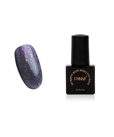 Pinni gel nail polish magnetic cat eye uv led gel nail polish superfine mica aurora platinum glitter winter Christmas set semi-permanent soac-off manicure gel nails for salon 5ml 1