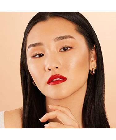 Bossy Cosmetics Vegan Matte Lipstick in Ambitious - Red | Long Lasting & Hydrating Lip Stick with Vitamin E & Watermelon Seed Oil | Paraben & Cruelty Free - Buy Online on GoSupps.com