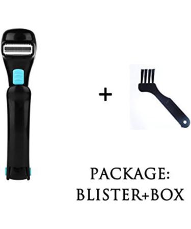Heallily Hair Removal & Body Shaving Tool - Easy Use Curved Handle for Pain-Free Shave Wet/Dry - Black - Buy Online on GoSupps.com